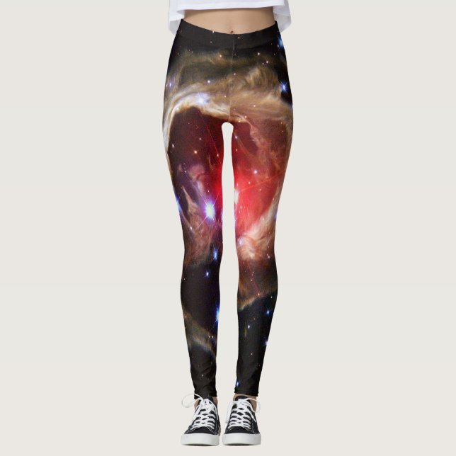 Ruby Red Superjätte Star Dust Leggings (Framsida)