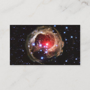 Ruby Red Superjätte Star Dust Visitkort