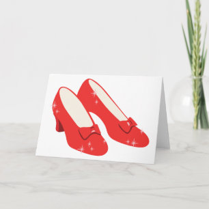 Ruby Red Tofflor Kort
