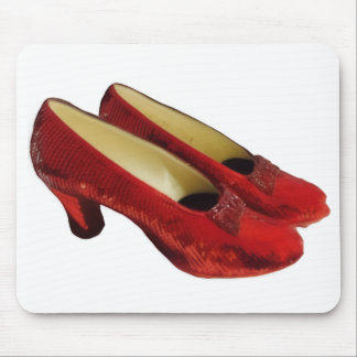 Ruby Red Tofflor Shoes Luggage Mouse Pad Musmatta