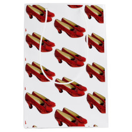 Ruby Red Tofflor Shoes Medium Gift Bag