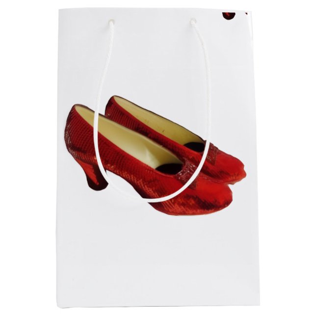 Ruby Red Tofflor Shoes Wrapping Tissue Paper (Framsidan)