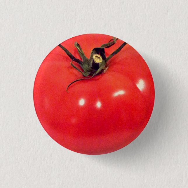 Ruby Red Tomato Roligt Knapp (Framsida)