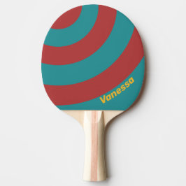 Ruby Reef Cirkelrand med namn Pingisracket