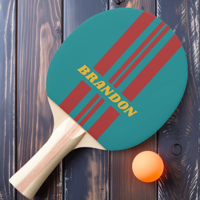 Ruby Reef Rally Rand med namn Pingisracket (Skapare uppladdad)