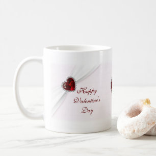 Ruby Rosa Valentines dag Mugg