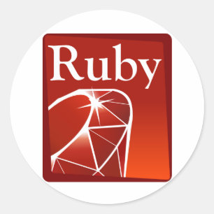 Ruby Runt Klistermärke
