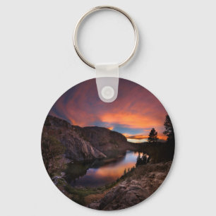 Ruby Sjö Sunset - John Muir Trail - Sierra Nevada Nyckelring