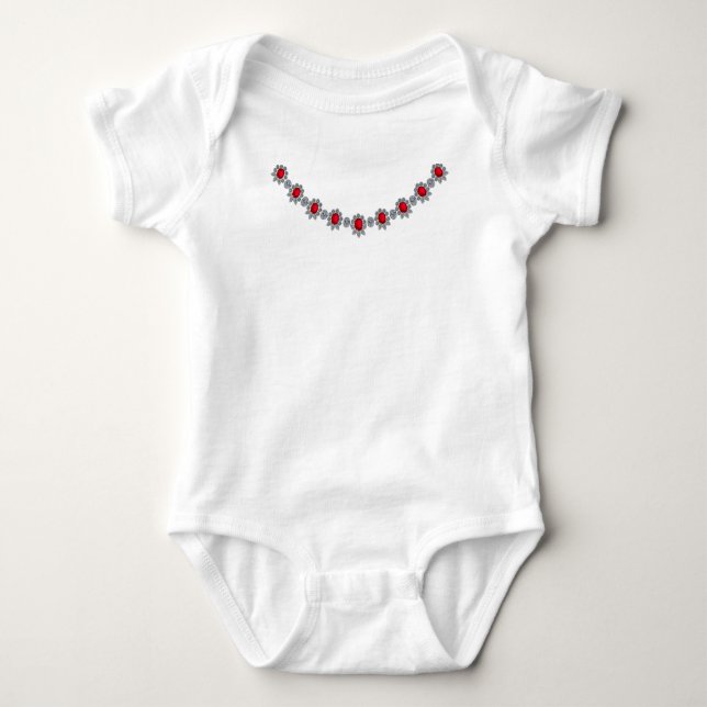 Ruby Socialite Necklace Tee (Framsida)