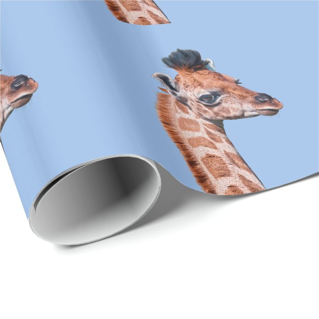 Ruby som slår in papper presentpapper (Rullad Hörn)