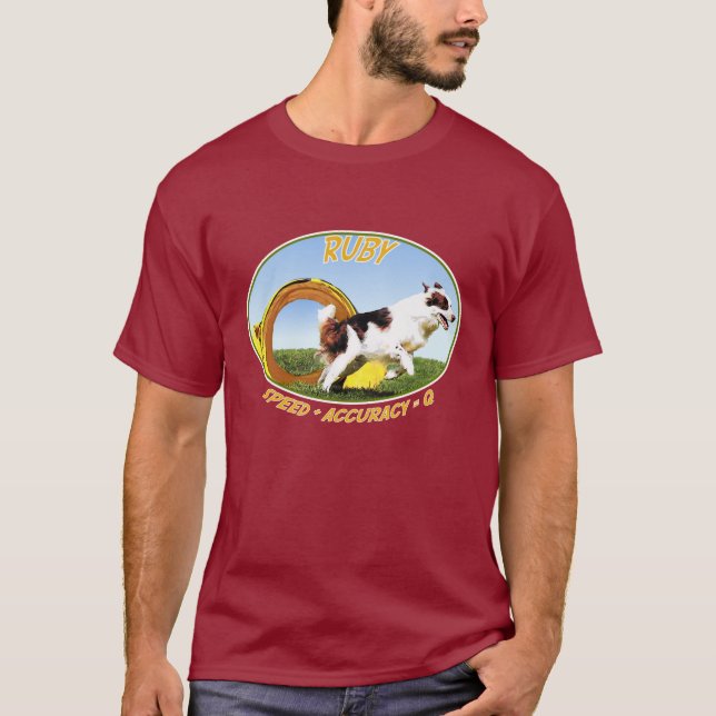 Ruby Speed Accuracy Tee Shirt (Framsida)