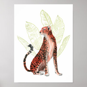 Ruby Springer Leopard Poster