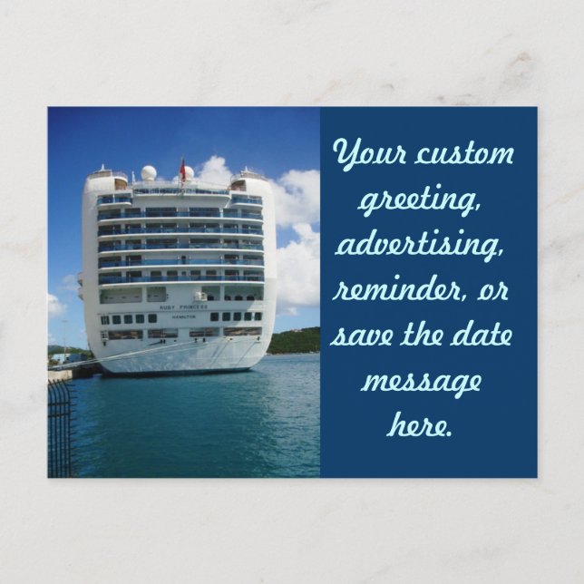 Ruby Stern vykort (Framsida)