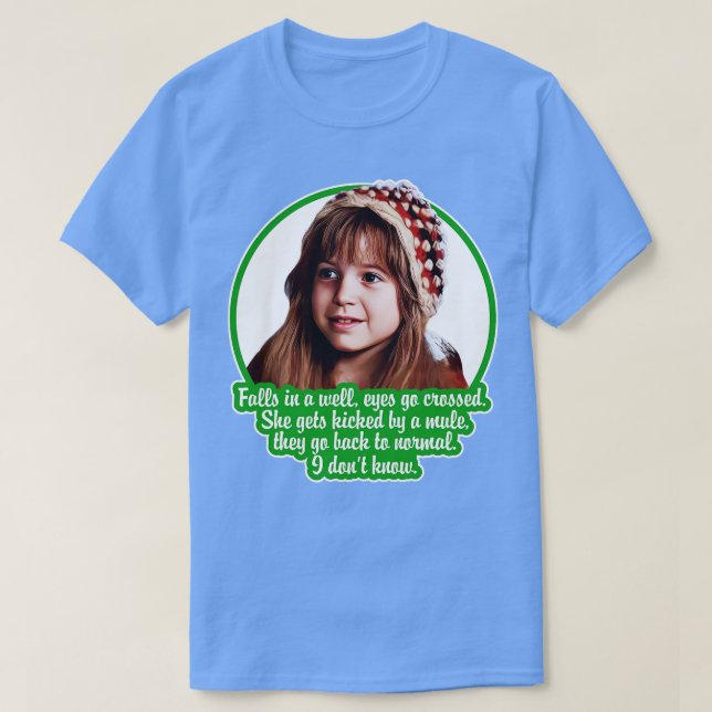 Ruby Sue Kicked by a Mule T Shirt (Design framsida)