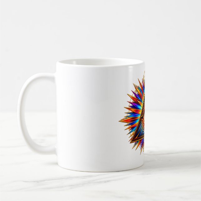 Ruby Sun Eye Kaffe Mugg (Vänster)