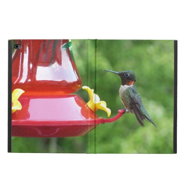 Ruby-Throated Hummingbird Bird Photography Powis iPad Air 2 Skal (OutSida)