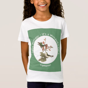 Ruby-throated Hummingbird, Birthday eller Annan Pa T Shirt