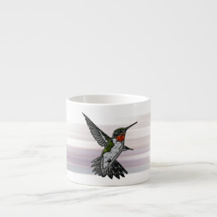 Ruby Throated Hummingbird Espressomugg