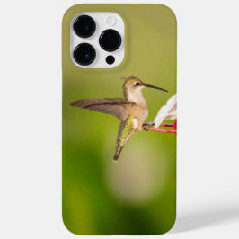 Ruby-Throated Hummingbird Iphone case #108A0605