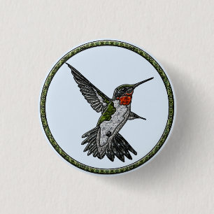 Ruby Throated Hummingbird Knapp