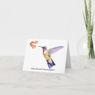 Ruby-throated Hummingbird Kort