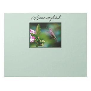 Ruby-throated Hummingbird - Original Photograph Anteckningsblock