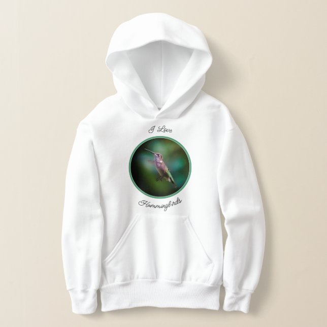 Ruby-throated Hummingbird - Original Photograph T Shirt (Laydown)