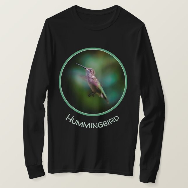 Ruby-throated Hummingbird - Original Photograph T Shirt (Design framsida)