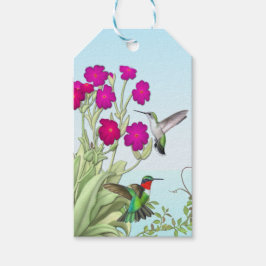 Ruby Throated Hummingbird par Gift Märkres Presentetikett