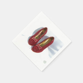Ruby Tofflor Napkins Pappersservett