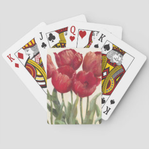 Ruby Tulips Spelkort