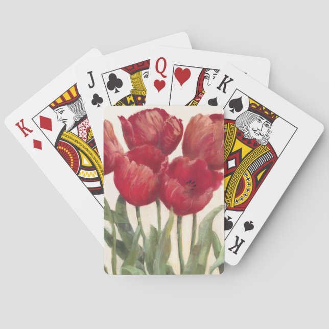 Ruby Tulips Spelkort (Baksidan)