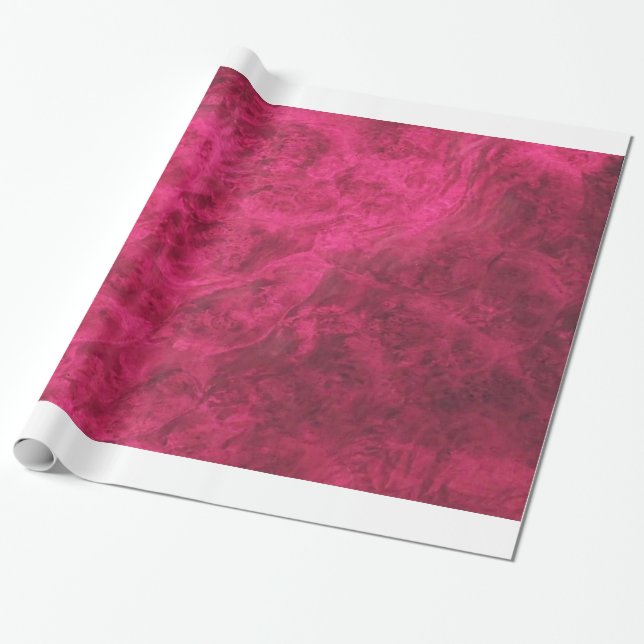 Ruby Velvet Wrapping Papper Presentpapper (Utrullad)