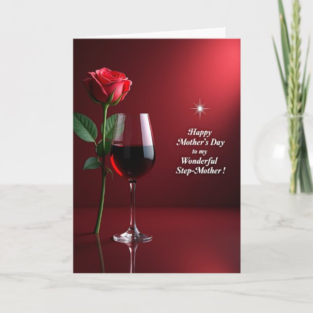 Ruby Wine Morsdags kort (Framsida)
