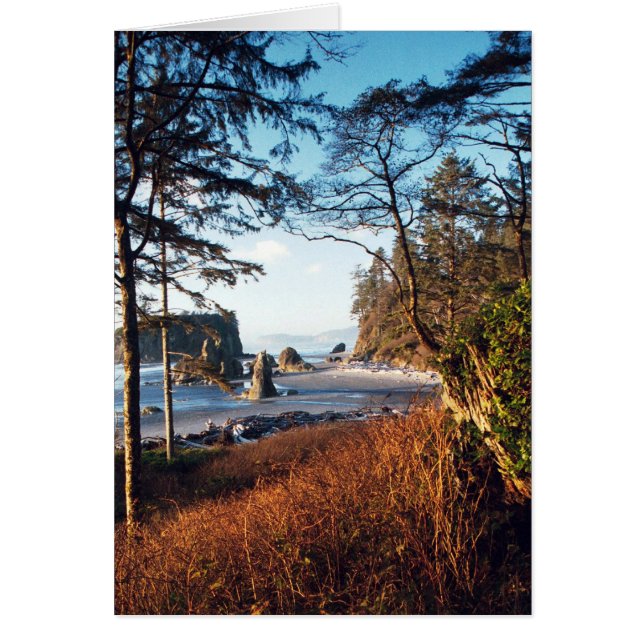 RubyBeach Hälsningskort (Framsidan)