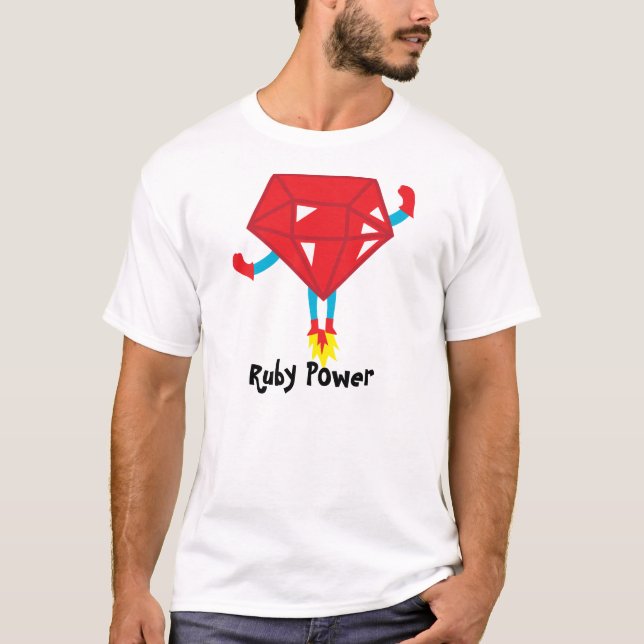Rubyen driver tee (Framsida)