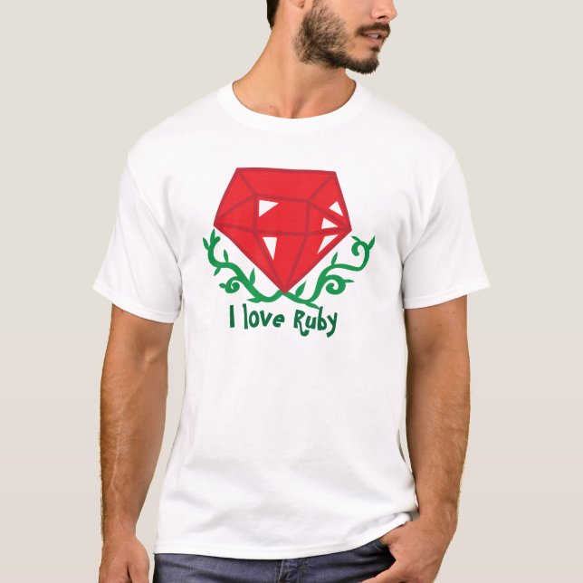 Rubyen driver tee (Framsida)