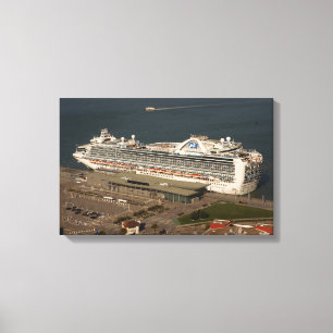 RubyPrincess Kryssa omkring, SF-kanfas Canvastryck