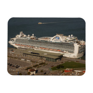 RubyPrincess Kryssa omkring, SF-magnet Magnet