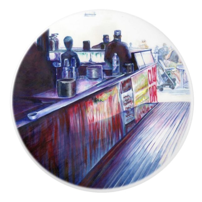 Ruby's, Coney Island, New York Knopp (Framsidan)