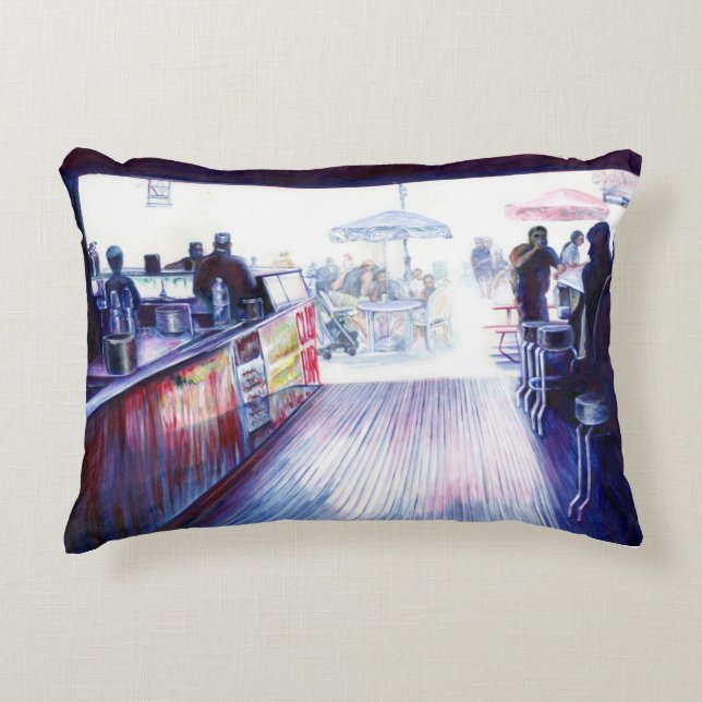 Ruby's, Coney Island, New York Prydnadskudde (Framsidan)