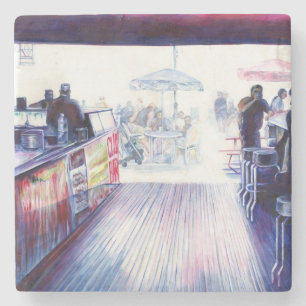 Ruby's, Coney Island, New York Underlägg Sten