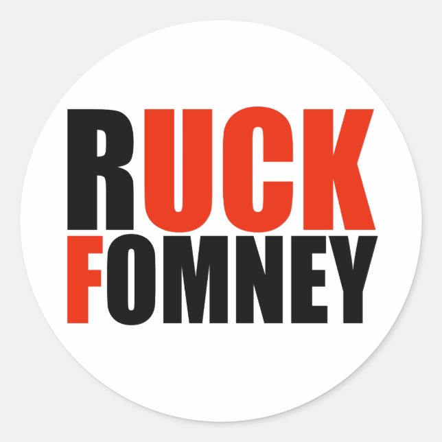 RUCK FOMNEY- RUNT KLISTERMÄRKE (Framsida)