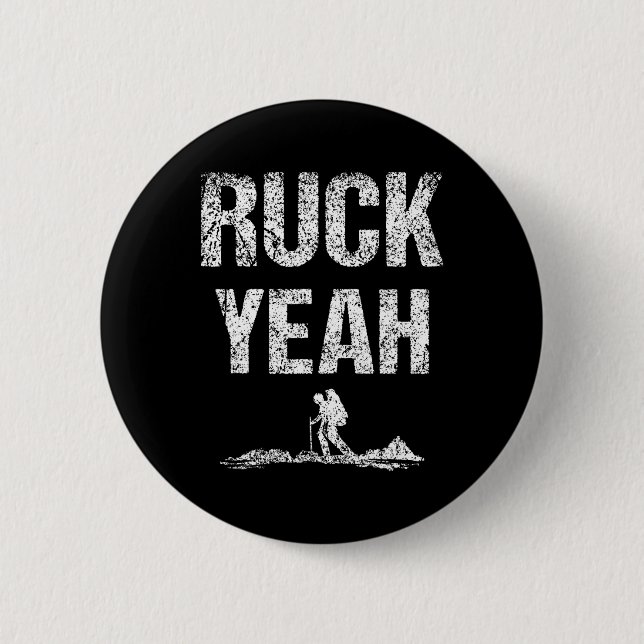 Ruck Yeah Träningsryggsäck Ryggsäck Rucking  Knapp (Framsida)