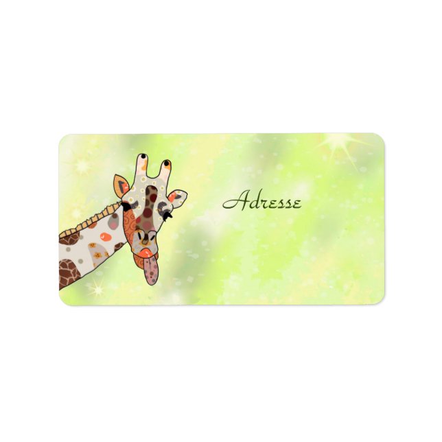 Rücksende-Aufkleber Adressetikett (Framsidan)