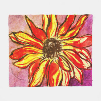 *'Rudbeckia Ablaze' Fleecefilt