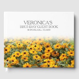 Rudbeckia Flowers 80:e födelsedagen Gästböcker
