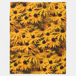 Rudbeckia Fulgida / Orange Coneflower Fleecefilt