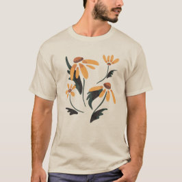 Rudbeckia Hirta Black-Eyed Susan Aesthetic Flowers T Shirt