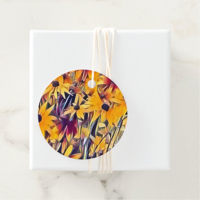 RUDBECKIAS GÅVOR ETIKETTER (På plats)